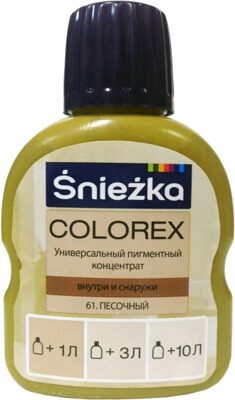 Краситель Colorex 100 мл 61 песочный