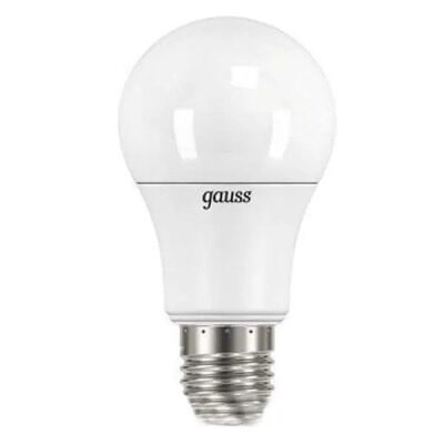Лампа Gauss Basic LED-M A60   7W 630lm 4000K E27 LED 1/10/50