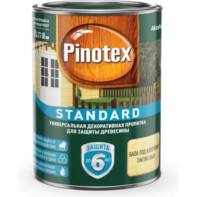 Пропитка для древесины PINOTEX Standard 0.9л сосна