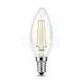 Лампа Gauss Basic Filament Свеча 4W 480Lm 4000K E14 LED 1/10/50; 50312242