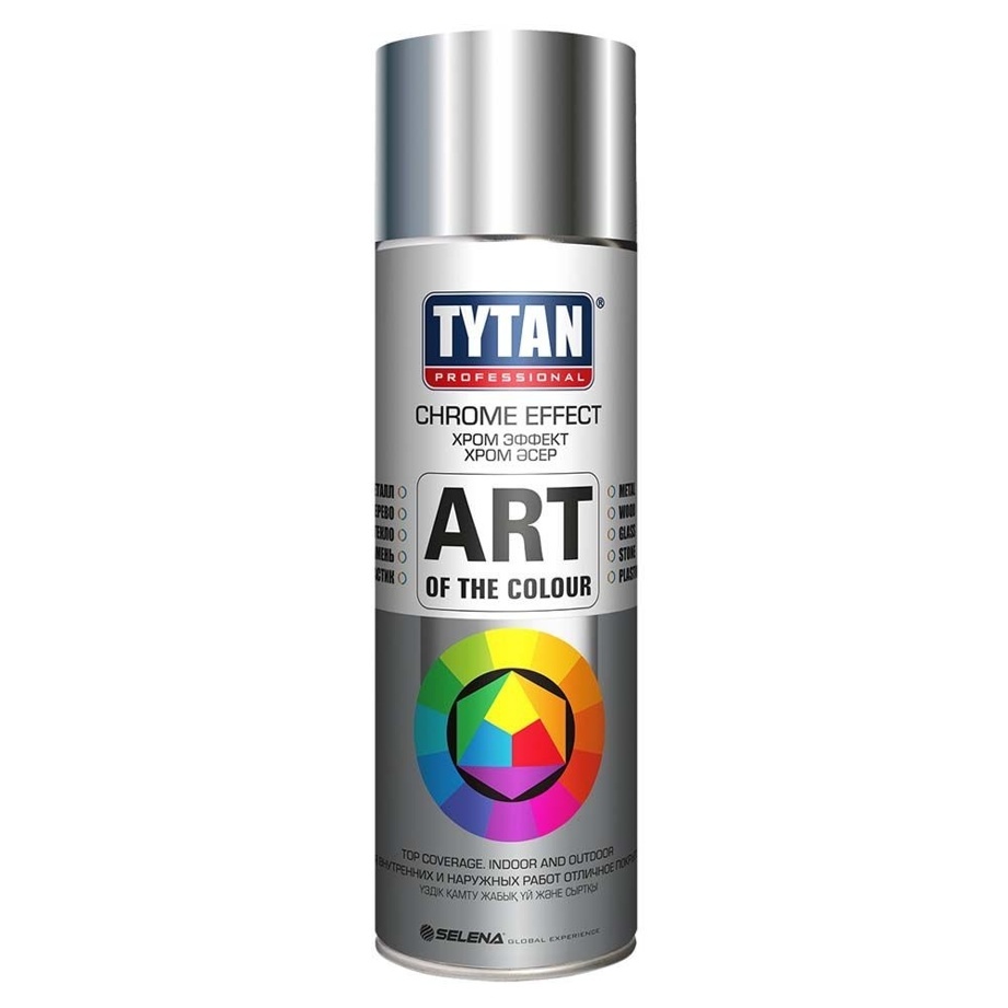 Tytan Professional Art of the colour краска аэрозольная хром 400мл