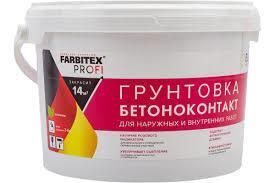 Грунтовка акриловая бетоноконтакт (3.5 кг) FARBITEX ПРОФИ