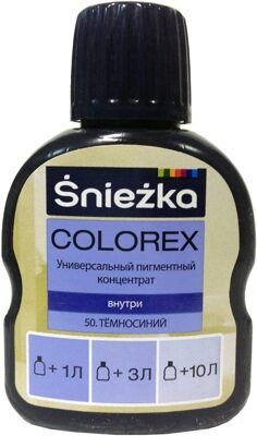 Краситель Colorex 100 мл 50 темно-синий