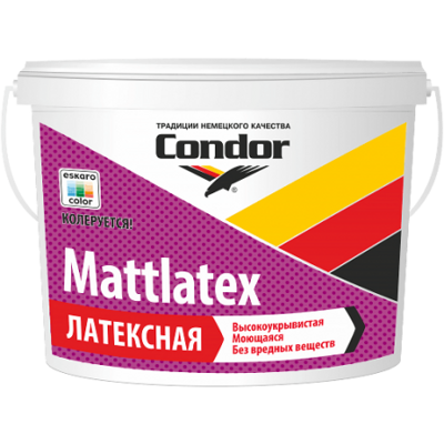 Краска ВД «Mattlatex» ведро 1,5 кг.