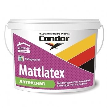 Краска ВД «Mattlatex» ведро 3,75 кг.