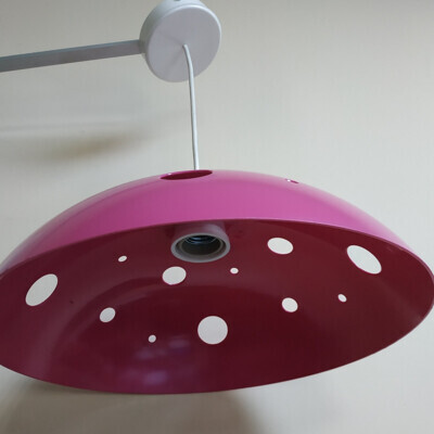 Светильник ERKA, потолочный, 60W, розовый, Е27, 1302