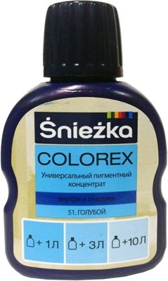 Краситель Colorex 100 мл 51 голубой