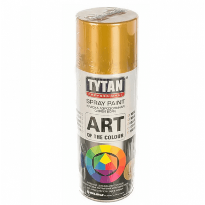 Tytan Professional Art of the colour краска аэрозольная золотой металлик 400мл