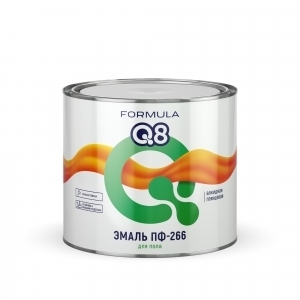 Эмаль ПФ-266 Formula Q8 красно-коричневая м.ф. 1,9 кг.