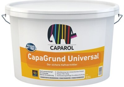 Грунтовка акриловая водно-дисперсионная Caparol CapaGrund Universal, 2,5 л
