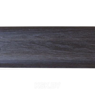 Плинтус напольный крашенный из ПВХ Profi-"Дуб черный-575"(Р)
