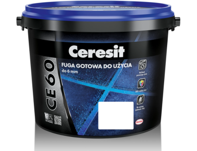 CE 60/Ceresit Готовая к применению фуга,(цвет черный  18) 2кг