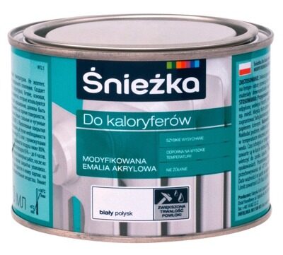 Краска SNIEZKA DO KALORYFEROW белая 0,4л для радиаторов отопления