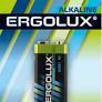 Ergolux..6LR61 Alkaline BL-1 (6LR61 BL-1, батарейка,9В)