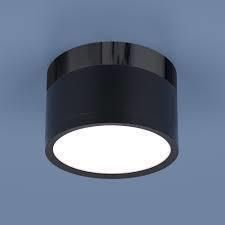 DLR029 10W 4200K Светильник светодиодный стационарный чёрный матовый/чёрный хром