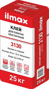 Облицовочная смесь ilmax 3130 "Superflix" 25 кг
