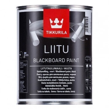 Краска Tikkurila ЛИИТУ черная, 1 л