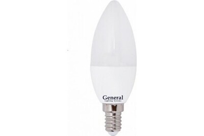 Лампа светодиодная GLDEN-СF-B-8-230-E14-4000; 660176