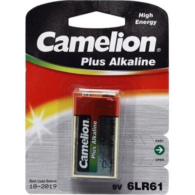 Camelion..6LR61 Plus Alkaline BL-1 (6LR61-BP1, батарейка,9В)